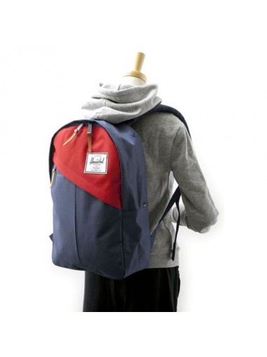 Parker Backpack - Navy /Red